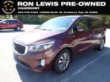 2016 Venetian Red Kia Sedona SX #143072703