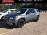 2019 Satin Steel Metallic Chevrolet Traverse LT #143072753