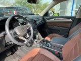 2021 Volkswagen Atlas SEL Premium 4Motion Mauro Brown/Titan Black Interior