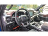 2021 Ford F150 Lariat SuperCrew 4x4 Black Interior
