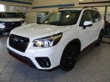 2020 Crystal White Pearl Subaru Forester 2.5i Sport #143087595