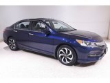 2016 Obsidian Blue Pearl Honda Accord EX Sedan #143093500