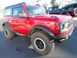 2021 Ford Bronco Base 4x4 2-Door Front 3/4 View