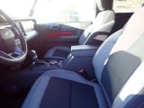 2021 Ford Bronco Base 4x4 2-Door Space Gray/Navy Pier Interior