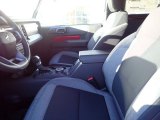 2021 Ford Bronco Base 4x4 2-Door Space Gray/Navy Pier Interior