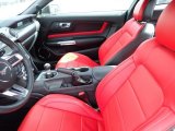 2021 Ford Mustang GT Premium Fastback Showstopper Red Interior