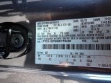 2021 F150 Color Code for Carbonized Gray - Color Code: M7