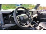 2021 Ford Bronco Black Diamond 4x4 4-Door Steering Wheel