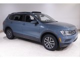 2019 Stone Blue Metallic Volkswagen Tiguan SE 4MOTION #143111497