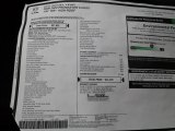 2021 Ram ProMaster 2500 High Roof Cargo Van Window Sticker