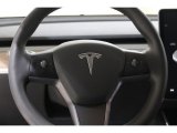 2021 Tesla Model Y Long Range AWD Steering Wheel
