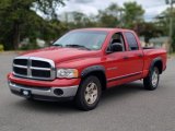 Deep Molten Red Pearl Dodge Ram 1500 in 2005