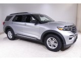 2020 Iconic Silver Metallic Ford Explorer XLT 4WD #143118876