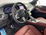 2022 BMW X6 M50i Tacora Red Interior