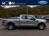 2021 Iconic Silver Ford F150 XL SuperCrew 4x4 #143133720