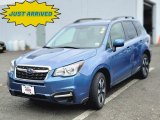 2018 Quartz Blue Pearl Subaru Forester 2.5i Premium #143143623
