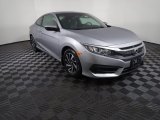 2017 Honda Civic LX-P Coupe Front 3/4 View