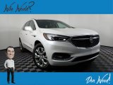 White Frost Tricoat Buick Enclave in 2021