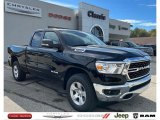 2022 Diamond Black Crystal Pearl Ram 1500 Big Horn Quad Cab 4x4 #143169318