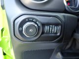 2021 Jeep Wrangler Unlimited Willys 4x4 Controls
