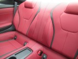 2021 Infiniti Q60 Red Sport 400 Rear Seat