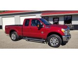Ruby Red Ford F250 Super Duty in 2015