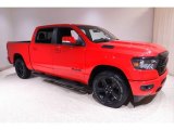 2020 Flame Red Ram 1500 Big Horn Night Edition Crew Cab 4x4 #143201431