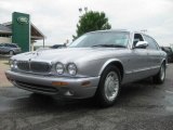 2000 Platinum Silver Jaguar XJ Vanden Plas #14292715