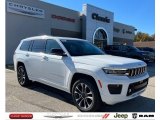 2021 Bright White Jeep Grand Cherokee L Overland 4x4 #143201409