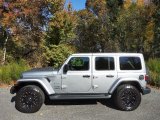 2020 Billet Silver Metallic Jeep Wrangler Unlimited Sahara 4x4 #143201325