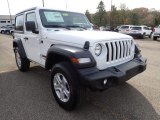 Bright White Jeep Wrangler in 2021