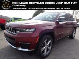 2021 Velvet Red Pearl Jeep Grand Cherokee L Limited 4x4 #143218815