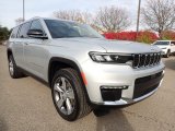 2021 Jeep Grand Cherokee L Limited 4x4 Front 3/4 View