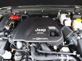 2021 Jeep Gladiator Willys 4x4 3.0 Liter DOHC 24-Valve VVT Turbo-Diesel V6 Engine