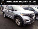 2020 Iconic Silver Metallic Ford Explorer XLT 4WD #143218809