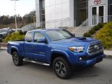 2017 Blazing Blue Pearl Toyota Tacoma TRD Sport Access Cab 4x4 #143218835
