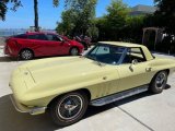 1965 Goldwood Yellow Chevrolet Corvette Sting Ray Convertible #143231129
