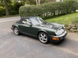 1991 Porsche 911 Carrera 2 Cabriolet Front 3/4 View