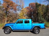 2021 Hydro Blue Pearl Jeep Gladiator Overland 4x4 #143249252