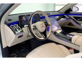 2022 Mercedes-Benz S 500 4Matic Sedan Macchiato Beige/Magma gray Interior
