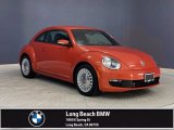 2016 Habanero Orange Metallic Volkswagen Beetle 1.8T SE #143274874