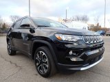 2022 Jeep Compass Diamond Black Crystal Pearl