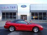 1998 Laser Red Ford Mustang GT Convertible #143277847