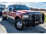 2003 Ford F350 Super Duty Lariat Crew Cab 4x4 Dually Front 3/4 View