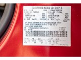 2003 F350 Super Duty Color Code for Toreador Red Metallic - Color Code: FN