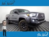 2021 Magnetic Gray Metallic Toyota Tacoma Limited Double Cab 4x4 #143285474