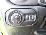 2021 Jeep Gladiator Mojave 4x4 Controls