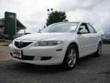 2004 Performance White Mazda MAZDA6 i Sedan #14292748