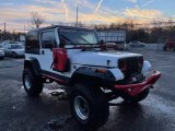 1990 Bright White Jeep Wrangler Laredo 4x4 #143305876