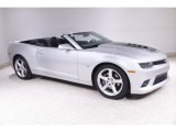 2015 Silver Ice Metallic Chevrolet Camaro SS Convertible #143308164